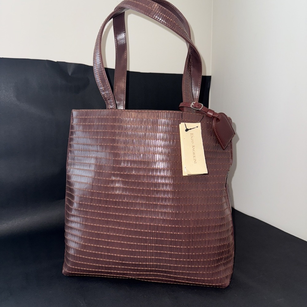 Enzo Angiolini Purse From Sardegna Collection In Sable